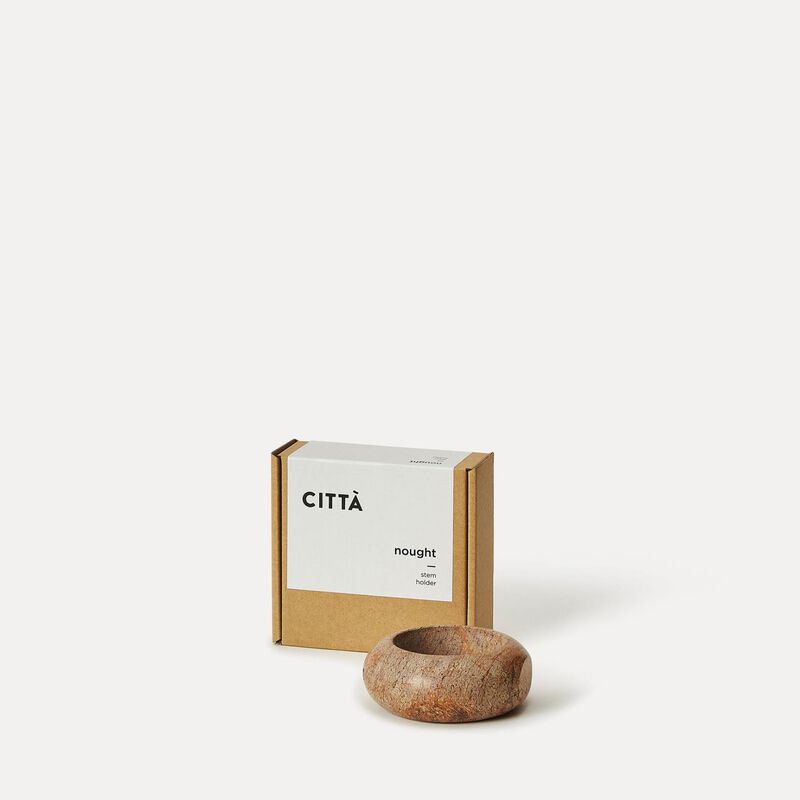 Città Nought Stem Holder Forest Brown image number 1